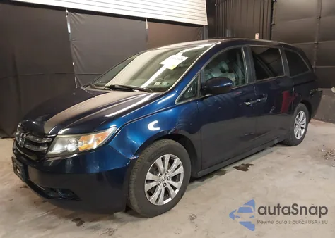 2016 Honda Odyssey Se z USA, uszkodzony, nr VIN 5FNRL5H3XGB004546